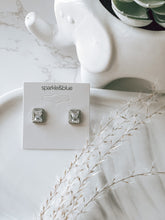 Load image into Gallery viewer, Kelly Emerald Cut Stud Earring
