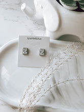 Load image into Gallery viewer, Kelly Emerald Cut Stud Earring
