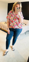 Load image into Gallery viewer, Floral Boho Blouse
