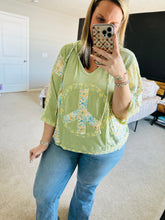 Load image into Gallery viewer, Peace Hooded Ribbed Top
