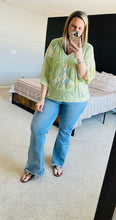 Load image into Gallery viewer, Peace Hooded Ribbed Top
