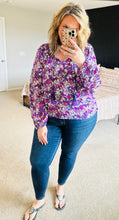 Load image into Gallery viewer, Violet Boho Blouse
