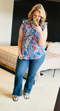 Load image into Gallery viewer, Floral Boho Babydoll Top
