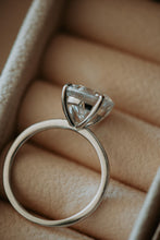 Load image into Gallery viewer, Whitney Round Cut Solitaire Sterling Silver Ring
