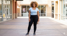 Load image into Gallery viewer, Buttery soft black leggings for women with high waistband
