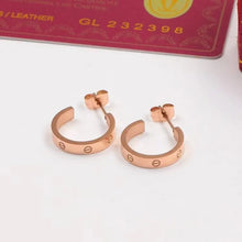 Load image into Gallery viewer, Lia C-Shape Stud Earrings
