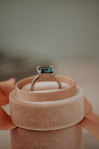 Juno Tourmaline Gem Silver Ring