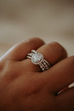 Load image into Gallery viewer, Lylah Oval Cut Cubic Zirconia Sterling Silver Ring

