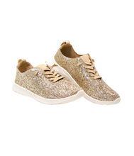 Load image into Gallery viewer, Mayo Glitter Sneaker in Gold - Rural Haze

