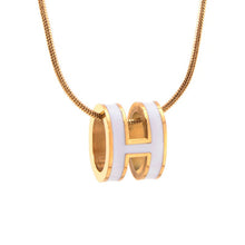 Load image into Gallery viewer, Angelic H Mini Pop Necklace
