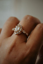 Load image into Gallery viewer, Ethel Marquise Cut Rose Gold Ring
