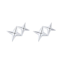 Load image into Gallery viewer, Twinkle Sterling Silver Stud Earrings
