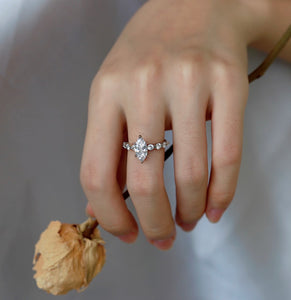 Dahlia Sterling Silver Ring