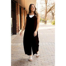 Load image into Gallery viewer, Julia Rose Vera Jumpsuit with relaxed fit and pockets
