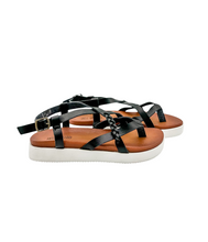 Load image into Gallery viewer, Sela Sandal in Black
