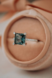 Juno Tourmaline Gem Silver Ring