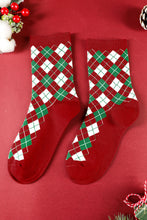Load image into Gallery viewer, Christmas Argyle Socks
