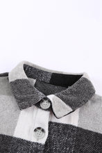 Load image into Gallery viewer, Grey Plaid Shacket
