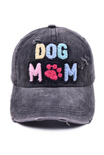 Load image into Gallery viewer, Black DOG MAMA Baseball Cap
