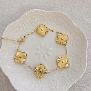 Alex Flower Clover Bracelet