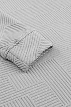 Load image into Gallery viewer, Gray Textured Shorts Set
