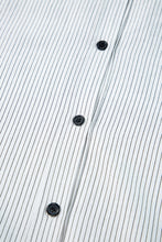 Load image into Gallery viewer, Striped Pocketed Tunic Button Up Shirt
