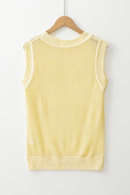 Load image into Gallery viewer, Knit Round Neck Sweater Vest
