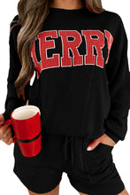 Load image into Gallery viewer, MerryChristmas Corded Pajama Set
