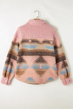 Load image into Gallery viewer, Aztec Sherpa Jacket
