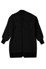 Load image into Gallery viewer, Black Knit Cardigan
