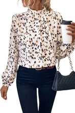 Load image into Gallery viewer, Madison Leopard Blouse

