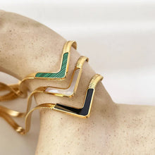 Load image into Gallery viewer, Cami "V" Gold Necklace
