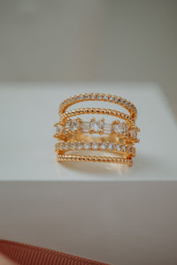 Rolyn Layered Gold Ring