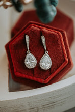 Load image into Gallery viewer, Tia Pear-Shaped Drop Hook Earring
