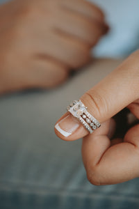 Barnes Paired Sterling Silver Ring