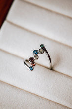 Load image into Gallery viewer, Aerin Multi-Stone Silver Ring
