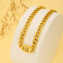 Load image into Gallery viewer, Whisper DD Necklace in Silver and Gold
