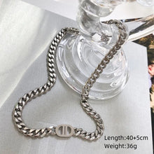 Load image into Gallery viewer, Whisper DD Necklace in Silver and Gold
