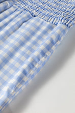 Load image into Gallery viewer, Gingham High Waist Loose Pants
