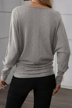 Load image into Gallery viewer, Merry Christmas  Extended Cuffs Long Sleeve Top
