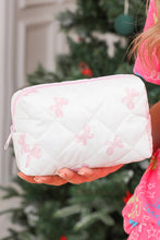 Load image into Gallery viewer, Bow Cosmetic Bag

