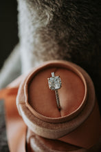 Load image into Gallery viewer, All Of Me Cushion Cut Sterling Silver Ring
