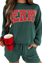 Load image into Gallery viewer, MerryChristmas Corded Pajama Set
