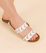 Load image into Gallery viewer, Fia Sandal in White
