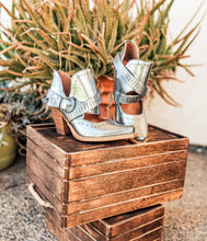 Load image into Gallery viewer, Fiona Ankle Boot in Silver
