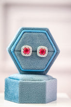 Load image into Gallery viewer, Essia Pink Stud Earrings
