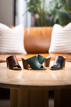 Load image into Gallery viewer, Hallie Heeled Sandal in Teal
