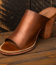 Load image into Gallery viewer, Hallie Heeled Sandal in Tan
