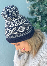Load image into Gallery viewer, &quot;Winter Feels&quot; Pom Pom Beanie
