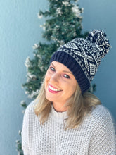 Load image into Gallery viewer, &quot;Winter Feels&quot; Pom Pom Beanie
